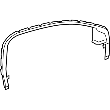 2010 Buick Allure Door Moldings - 20923497
