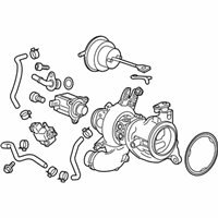 Chevrolet Cruze Turbocharger - 25206071 TURBOCHARGER ASM,CMPR AIR INT