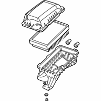 Saturn Ion Air Filter Box - 15893540 Cleaner Assembly, Air (W/ Mass Airflow Sensor)