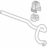 Chevrolet Malibu Sway Bar Kit - 84144877 Shaft Assembly, Front Stabilizer