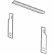GM 10368797 Baffle Kit, Radiator Air (Service) GM 10368797 Baffle Kit, Radiator Air (Service)