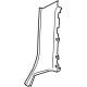 GM 22964308 Body Lock Pillar Garnish Molding Assembly Black GM 22964308 Body Lock Pillar Garnish Molding Assembly Black