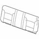 GM 22942647 Rear Seat Back Cover Assembly Grey