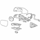 GM 22835037 Mirror Kit, Outside Rear View