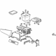 GM 84105090 Console Assembly, Front Floor *Shale