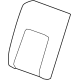 GM 42694724 Cover Assembly, R/Seat Bk *Jet Black