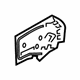 39031349 - Genuine GM Gusset, Front Compartment Inner Side Rail