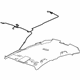 GM 84061474 Panel Assembly, Headlining Trim *Titanium