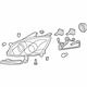 GM 20912189 Headlamp Assembly, (W/ Front Side Marker Lamp)