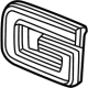 GM 84237676 EMBLEM ASM-FRT GRL *FUSE RED