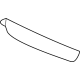GM 23188328 Deflector Assembly, Front Tire Front Air *Black