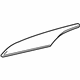 GM 22930207 Applique, Front Side Door Trim Panel *Black Olive B
