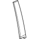 GM 84962268 Rear Side Door Window Frame Front Applique Assembly