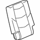 GM 23220569 Rear Seat Back Cover Assembly *Jet Black