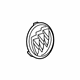 GM 84293874 Compartment Lid Emblem, Rear