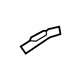 GM 20911738 Bracket Assembly, Roof Rail Front Asst Handle GM 20911738 Bracket Assembly, Roof Rail Front Asst Handle