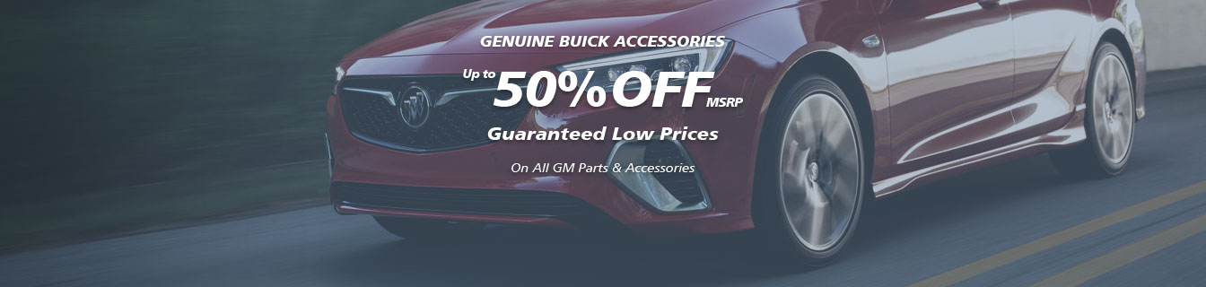 Genuine Buick accessories, Guaranteed low prices