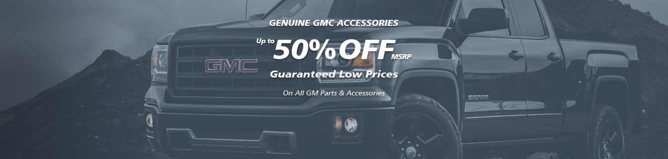 Genuine GM accessories, Guaranteed low prices