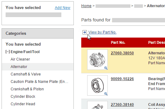 How do I find out more information about the part? 1
